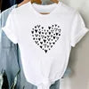 Women's High Quality 100% Cotton Woven Casual T-Shirt Breathable Anti-Wrinkle Quick Dry Hip Hop New Fashion Regular Short Sleeve
