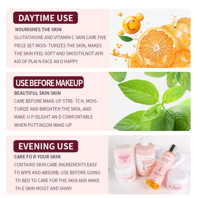 Best Seller Facial Kit Cream Face Beauty Products Private Label Moisturizer Skin Care Set (New) for Oily Aging Skin