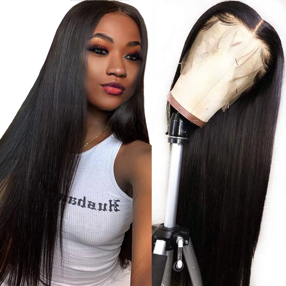Wholesale Inventory Brazilian Hair Body Wave HD Lace Front Wig,Virgin Cuticle Aligned Full Lace Human Hair Wig for Black Women