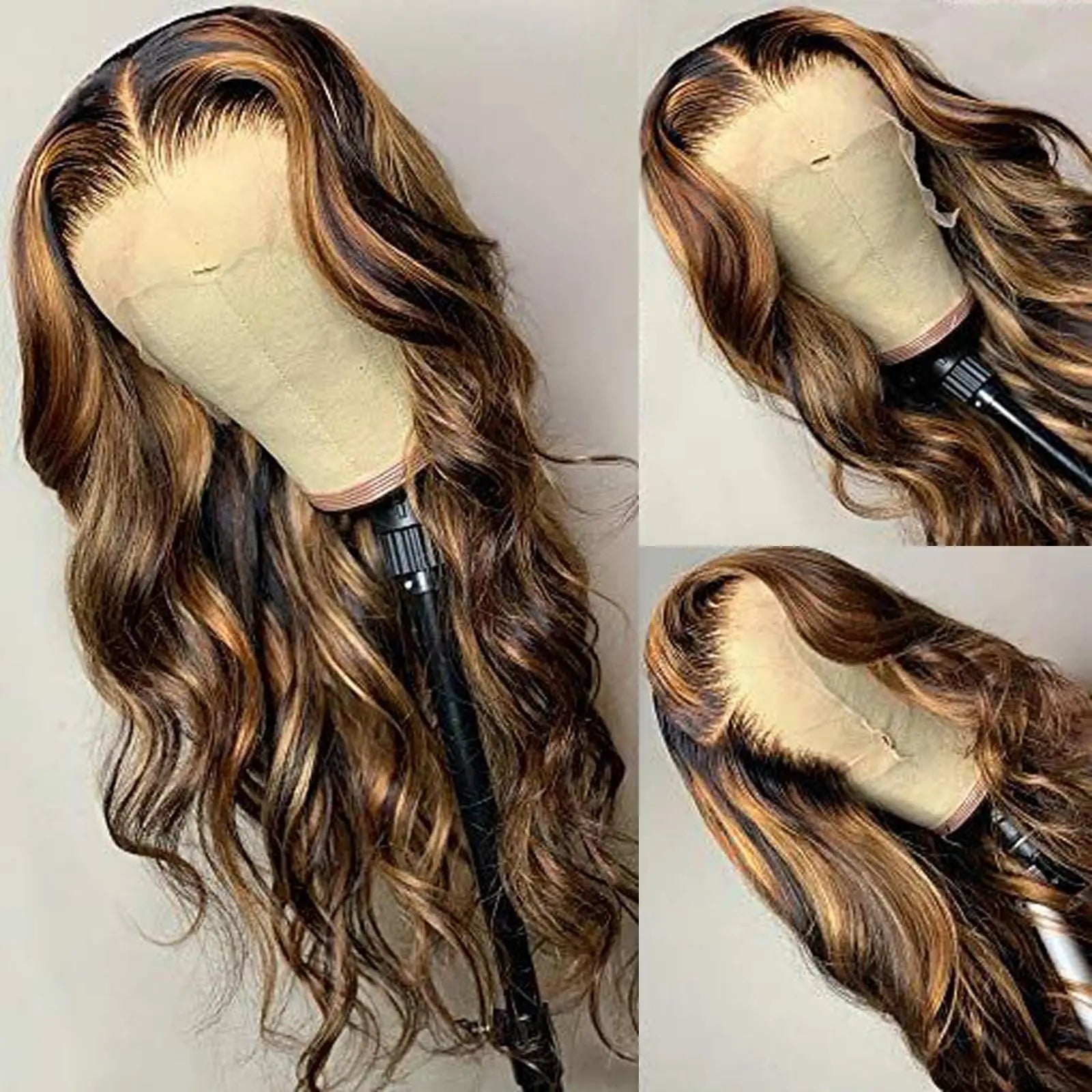 Wholesale Inventory Brazilian Hair Body Wave HD Lace Front Wig,Virgin Cuticle Aligned Full Lace Human Hair Wig for Black Women