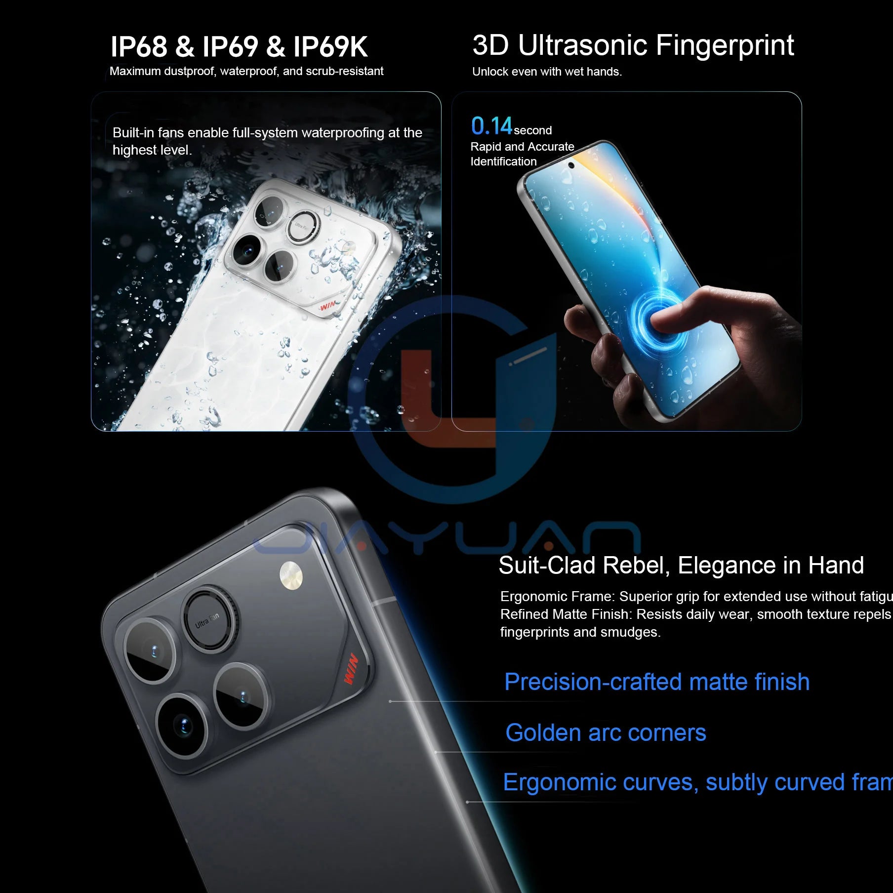 New Arrival Original HONOR WIN 5G Mobile Phoone 6.83" AMOLED 185Hz Display Snapdragon 8 Elite Gen 5 Battery 10000mAh Smartphone