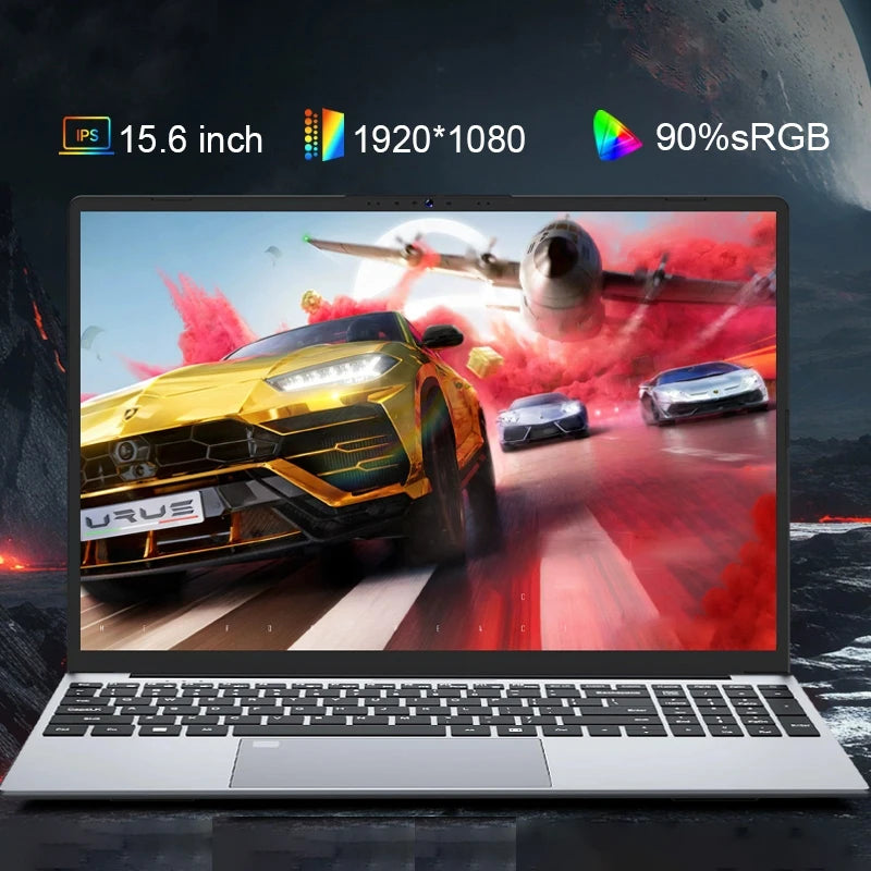 Xiaman 15.6" Portable Gaming Laptop Intel Core i9 10980HK Windows 11 Pro Gamer PC 16GB RAM 1TB SSD IPS Notebook Computer Laptops