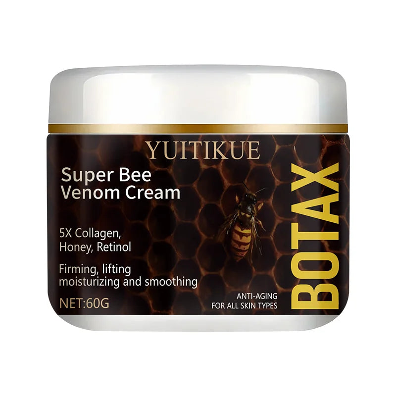 YUITIKUE BOTAX Bee Venom Anti-Aging Cream, 5X Collagen Honey Retinol, Firming Lifting 60g