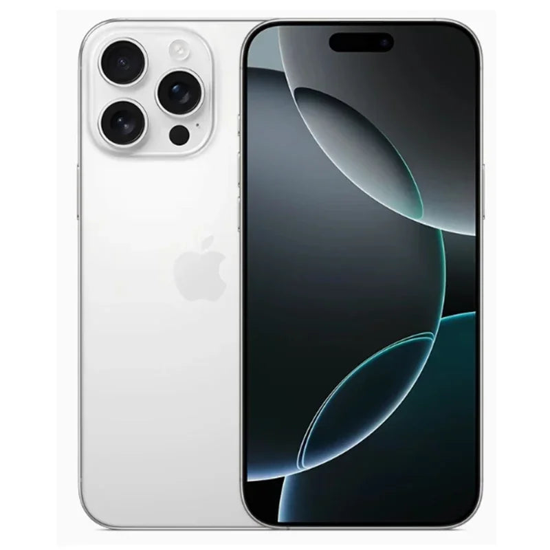 Unlocked iPhone 16 Pro Max Dual eSIM Cellphone 256GB/512GB ROM 8GB RAM iOS 18 Super Retina XDR OLED Original Smartphone