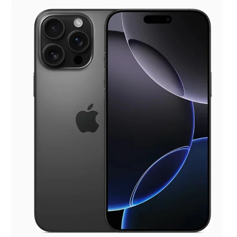 Unlocked iPhone 16 Pro Max Dual eSIM Cellphone 256GB/512GB ROM 8GB RAM iOS 18 Super Retina XDR OLED Original Smartphone