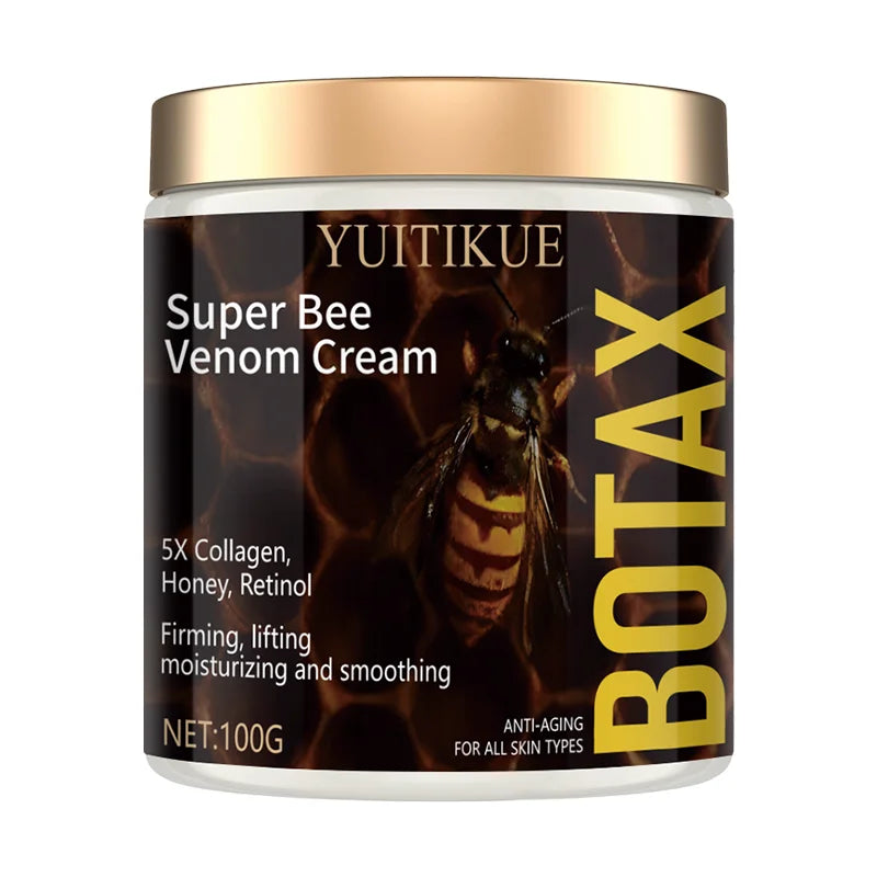 YUITIKUE BOTAX Super Bee Venom Cream, 5X Collagen Honey Retinol, Firming Lifting Moisturizing 60g