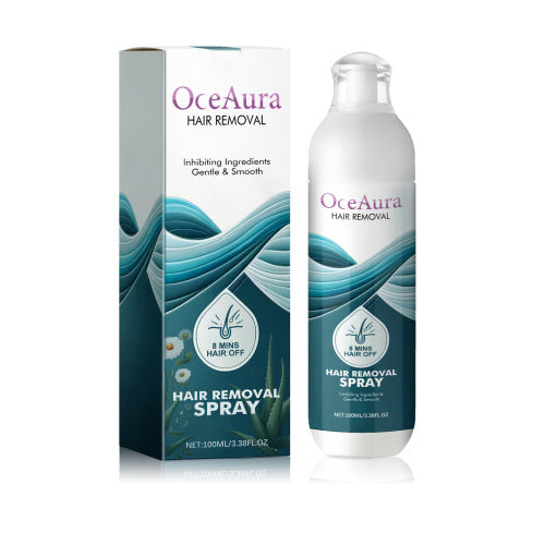 OCEAURA Hair Removal Spray, Underarm Leg Hair Hand Hair Mild Non-Irritating Skin Cleansing Removal Hair Removal